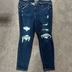 Torrid Distressed Jeggings